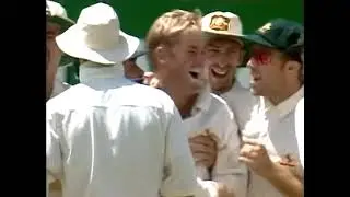 Shane Warne Hat-trick David Boon Classic Catch
