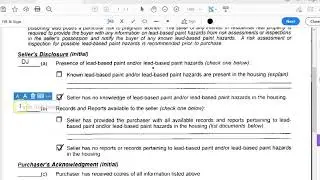 How to Fill out the Lead paint disclosure in NY