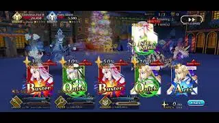 [FGO NA] Santa Saber Alter Rank-Up Quest
