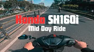 City Mid Day Ride | Honda SH 160i | RAW | 4K