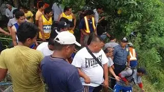 At least 24 dead as passenger bus falls into ravine in Philippines