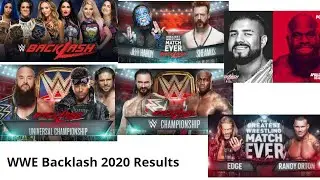 Results: WWE Backlash 2020
