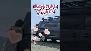 一緒に旅に出る相棒❤️#デリカ #デリカd5 #相棒 #車好き