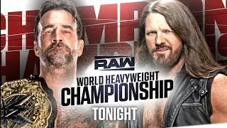 CM Punk Vs AJ Styles Campeonato Mundial Pesado - WWE Raw 26/01/2026 (En Espa&ntilde;ol)