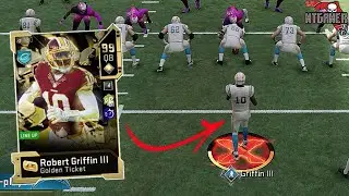 GOLDEN TICKET RG3 HAS A HUGE GAME!  MADDEN 20 GAMEPLAY
