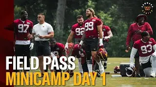 EXCLUSIVE look at Commanders minicamp with Moss, Smoot, and Paulsen | Command Center | Washington