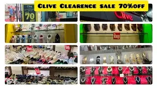 Clive 70% off sale today /Clive shoes sale 2025 / Clive Clearence sale /