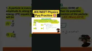 #shortsfeed #shortvideo #viral #physics #jeeproblems #jee  #neetphysics #physicswallah