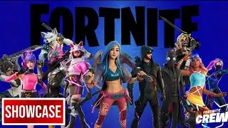 Fortnite Crew Pack Evolution (Dec 2020 - Jul 2023) (Fortnite Battle Royale)