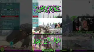 Gamerspew Fails Big Time In Ark! #shorts