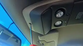 1999-2006 Chevrolet Silverado Dome Light Switch Replacement