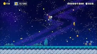 Mario Maker 2 Mystic Falcon Level Tutorial - Grab the Coins (Max Difficulty)