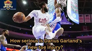 How serious is Darius Garland’s new toe injury? Wine and Gold Talk podcast