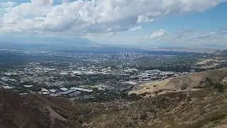 Beautiful Salt Lake City, Utah Overlook