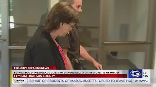 EXCLUSIVE: Baldwin County bus driver pleads guilty to driving loaded bus drunk