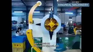 KINGREAL high precision Servo Feeder Straightener with Decoiler, punch press servo feeder