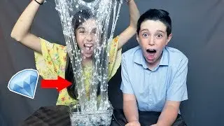 CRYSTAL DIAMOND SLIME!! w/ REAL DIAMONDS!