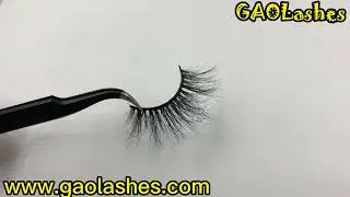 sexy lashes 18 mm Mink Eyelashes Vendor GAO Lashes