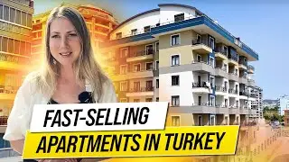 Affordable apartments in Mahmutlar, Alanya in a newly completed building.