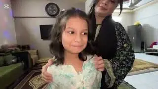 Momina Ki Mama Pehli Baar Vlog Mein ❤️#hussainsafder 