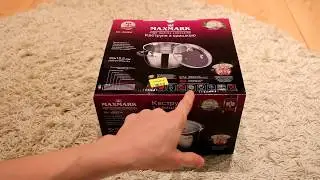 Обзор кастрюли MAXMARK 3л (MK-VS5504) из Rozetka