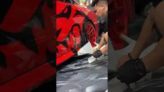 Did We Do This Hellcat Right..? 🤔#hellcat #custom #wrap #decals #carwrap #race #racecar #shorts