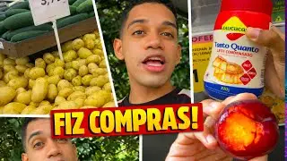 VLOG DE DOMINGO NO MERCADO! VOU FAZER CONCURSO??!