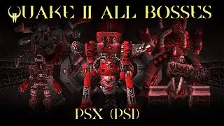 QUAKE 2 || all bosses || PSX (PS1)