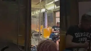 Heavy rain caused flooding on some of NYC&rsquo;s subway trains Tuesday afternoon. #subway #flooding #nyc