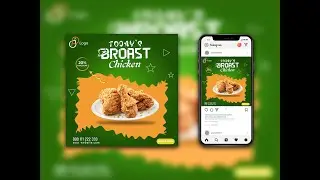 Social Media Post Banner Design in Illustrator A to Z | Social Media post |AB Motion
