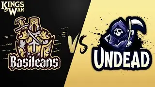 Kings of War 2300pts - Basileans vs Undead