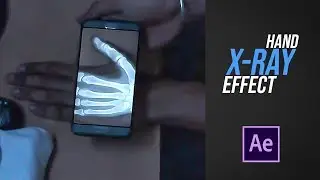 Hand X-Ray Scan Effect | After Effects VFX Tutorial | Raj Angad vines
