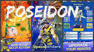 Spacelanders : 3D Sci-Fi Action RPG|| Hard Mode || Poseidon || Game like Archero