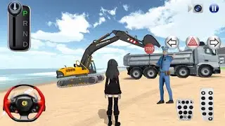Jcb Excavator 😡purchased for work || loader🏎️ truck &deg;&deg; 3d driving class 2 || Amazing work police ✈️