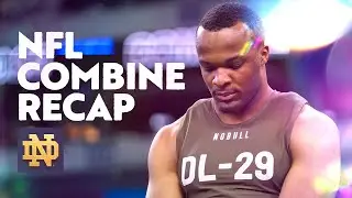 Notre Dame Football shows out at the NFL Combine | Path to the Draft