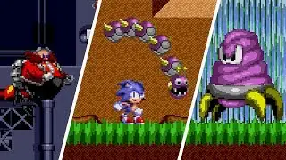Two Unreleased & Unfinished Sonic ROM Hacks Showcase (Sonic Warped/Eggman & Bokkun Adventure)