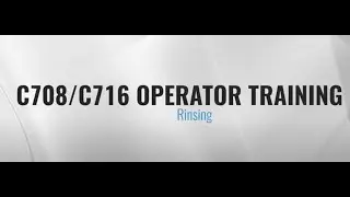 Taylor C708 & C716 Soft Serve Rinsing