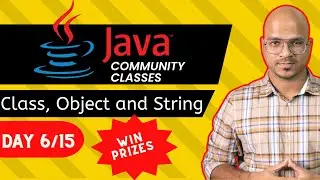 Java Live Session | Class, Object and String | Quiz with prizes
