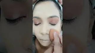 No filter blending process #2024 #makeup #makeuptutorial #foundation #blending #hack #tips #shorts