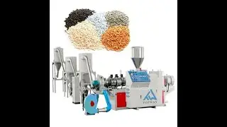 Soft PVC Hot Cutting Granulation ------Topway Machinery