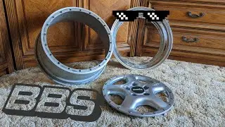 Assembling Super Rare BBS MODA 3-Piece Wheels!