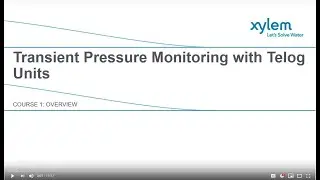 Transient Pressure Monitors Course 1: Overview