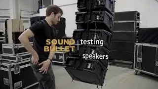 Verifying a line array system with the Sound Bullet