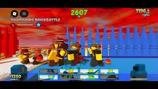 Roblox [THE BATTLE BRICKS] Chapter 1 lv 30 Finally i beat the boss