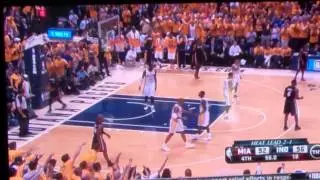 Lebron James Flops and tells an Ref it's because it works
