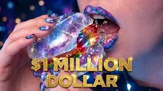  $1,000000 Burger! Eating ASMR video 😱