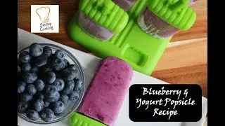 Blueberry and Yogurt Popsicle Recipe | Healthy Blueberry Popsicle Recipe | EP - 46