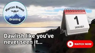 New Year&rsquo;s Day 2026 Coastal Drone Footage | Coryton Cove, Dawlish