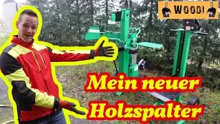 Mein neuer Holzspalter - ACG Super Comfort 8 Tonnen mit Brennholz Hebehilfe