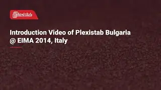 Plexistab | @ Eima 2014 - Introduction video of the bulgarian hose producer